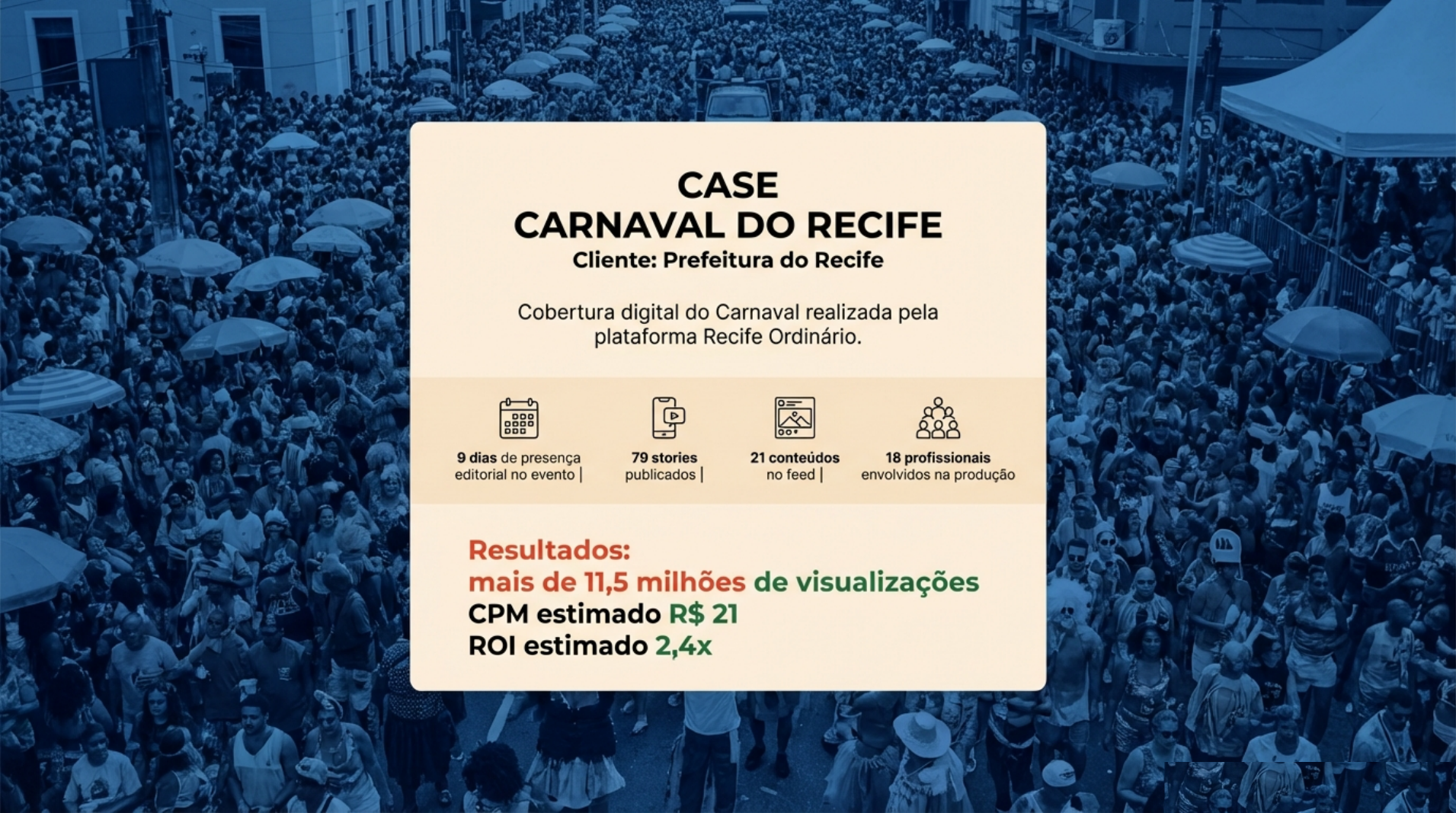 Case Carnaval do Recife